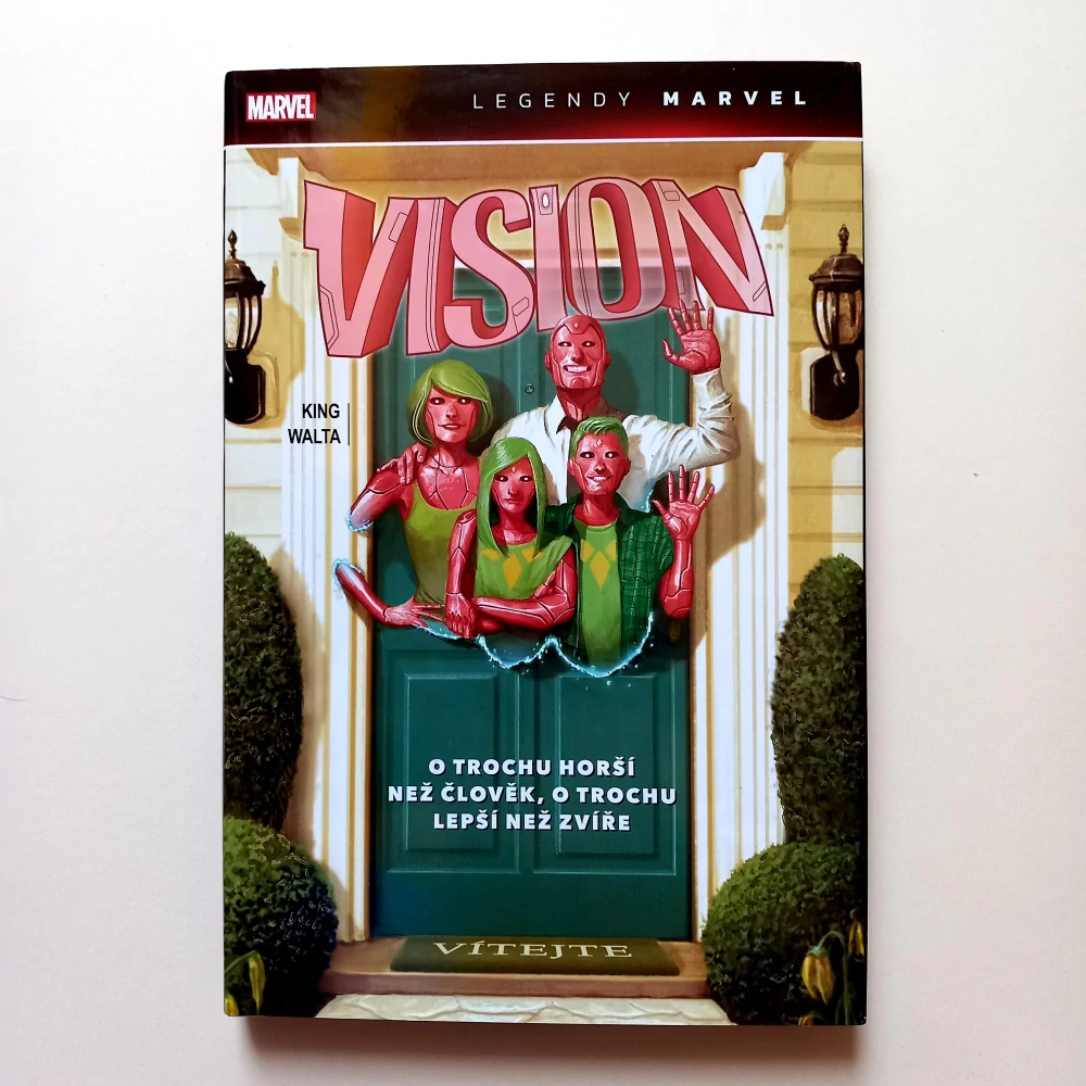 Vision: O trochu horší než člověk, o trochu lepší než zvíře (Legendy Marvel)