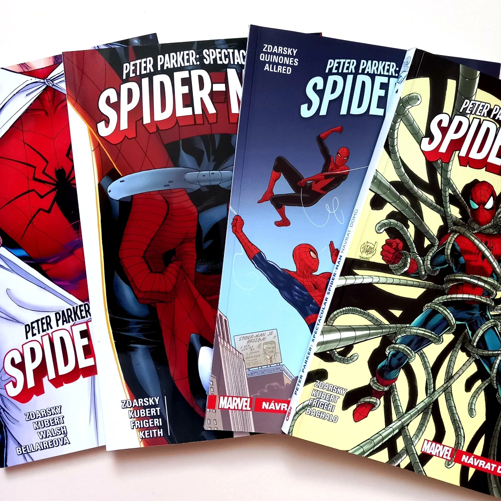Peter Parker: Spectacular Spiderman: Díl 1-4 (KOMPLET) SLUŠNÝ