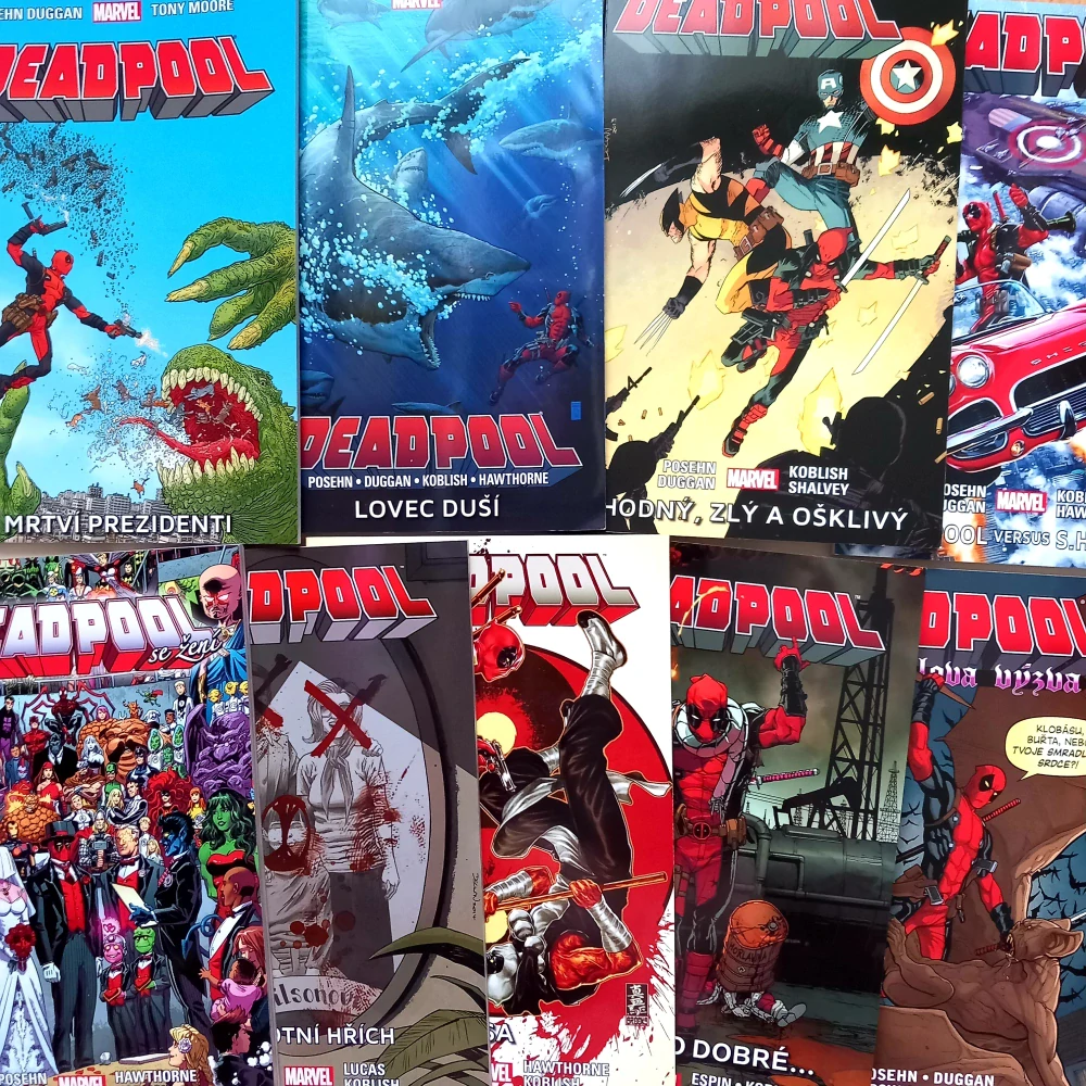 Deadpool: Díl 1-8 + Drákulova výzva (KOMPLET)