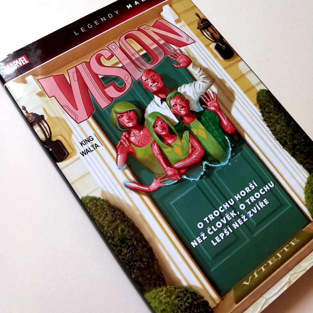 Vision: O trochu horší než člověk, o trochu lepší než zvíře (Legendy Marvel)