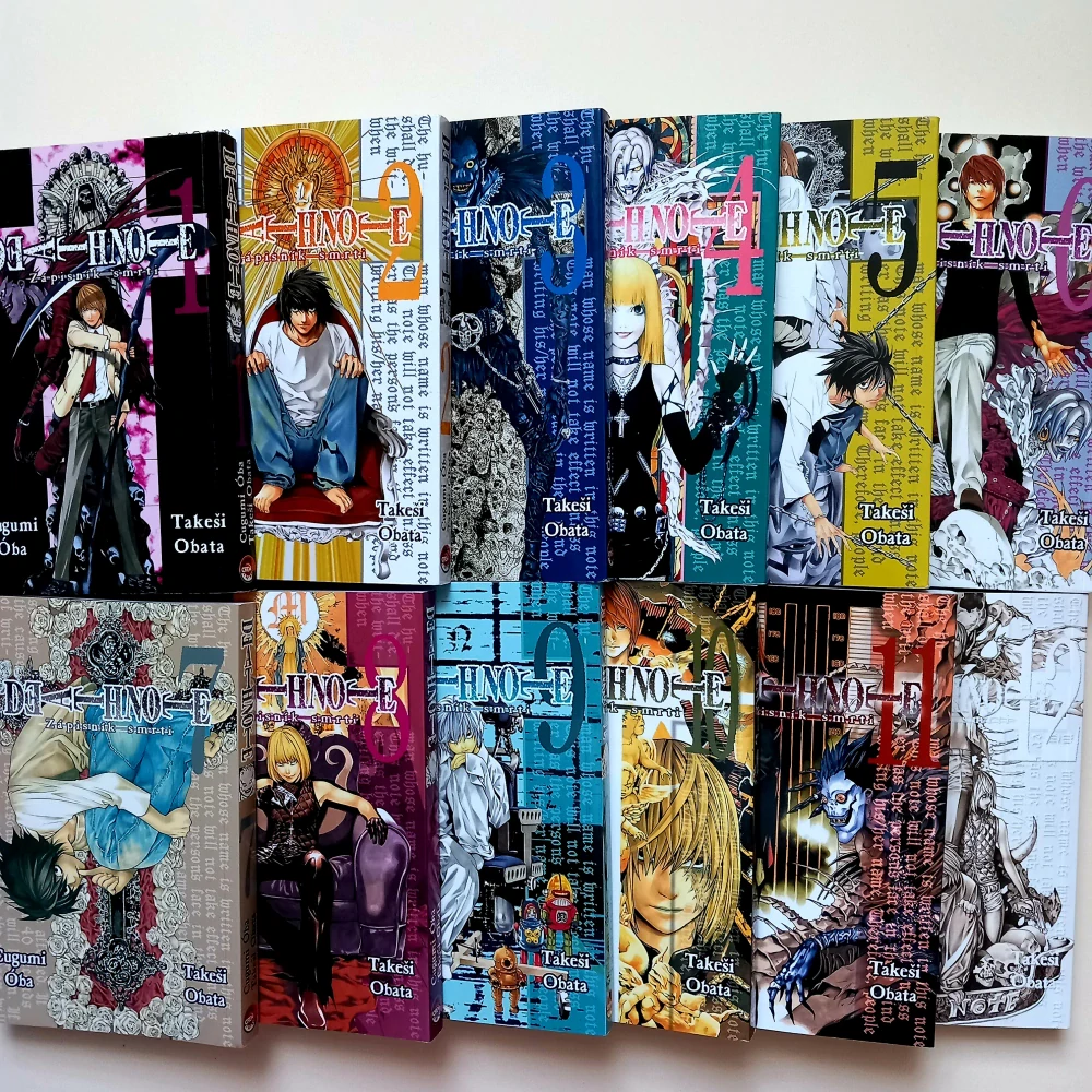 Death Note - Zápisník smrti: Díl 1-12 (KOMPLET)