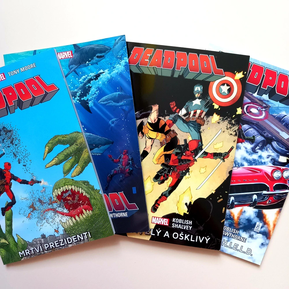 Deadpool: Díl 1-8 + Drákulova výzva (KOMPLET)