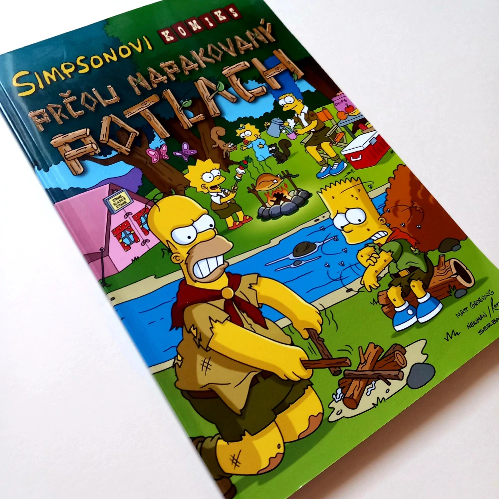 Simpsonovi: Prčou napakovaný potlach