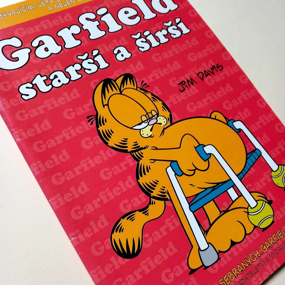 Garfield 40: Starší a širší