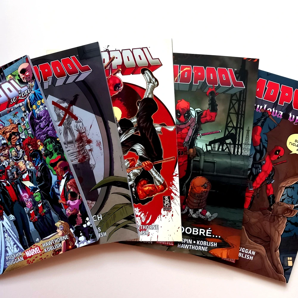Deadpool: Díl 1-8 + Drákulova výzva (KOMPLET)