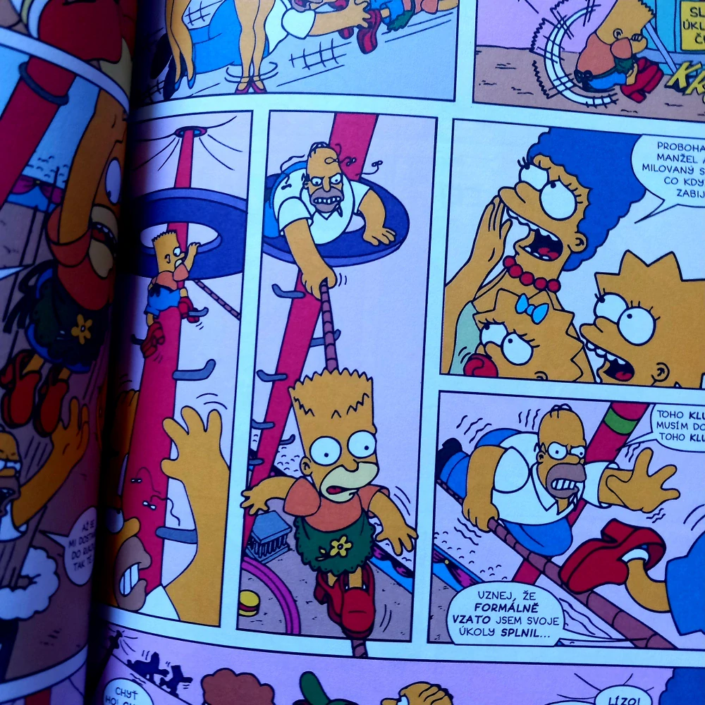 Simpsonovi: Komiksový nářez