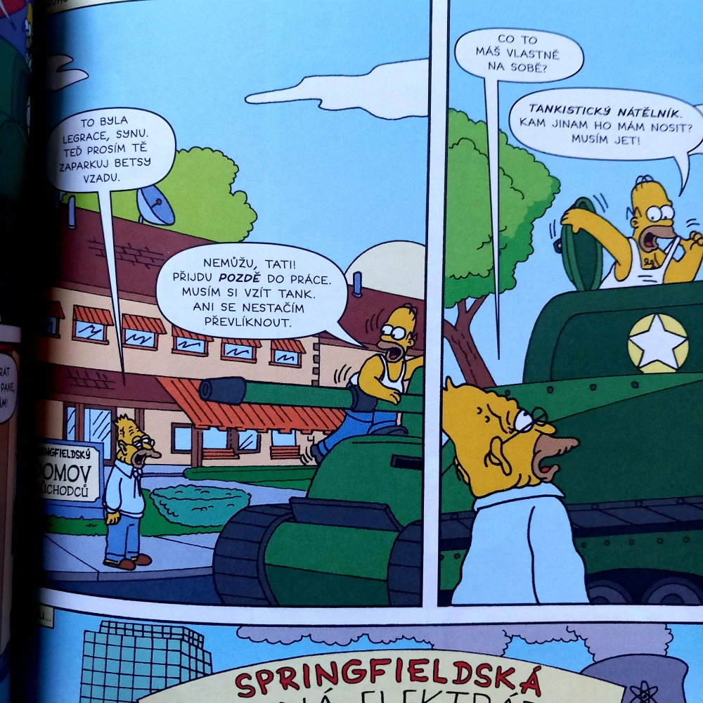 Simpsonovi: Komiks k popukání
