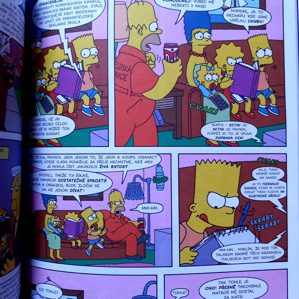 Simpsonovi: Komiksový úlet JAKO NOVÝ