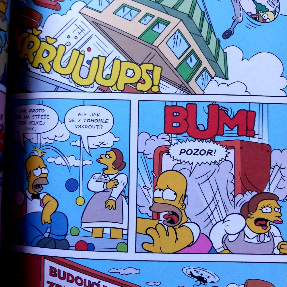 Simpsonovi: Komiksový výbuch