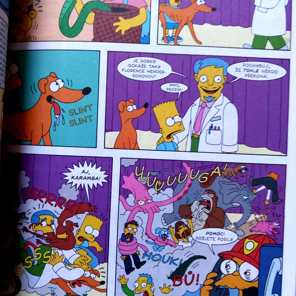 Simpsonovi: Komiksové šílenství JAKO NOVÝ