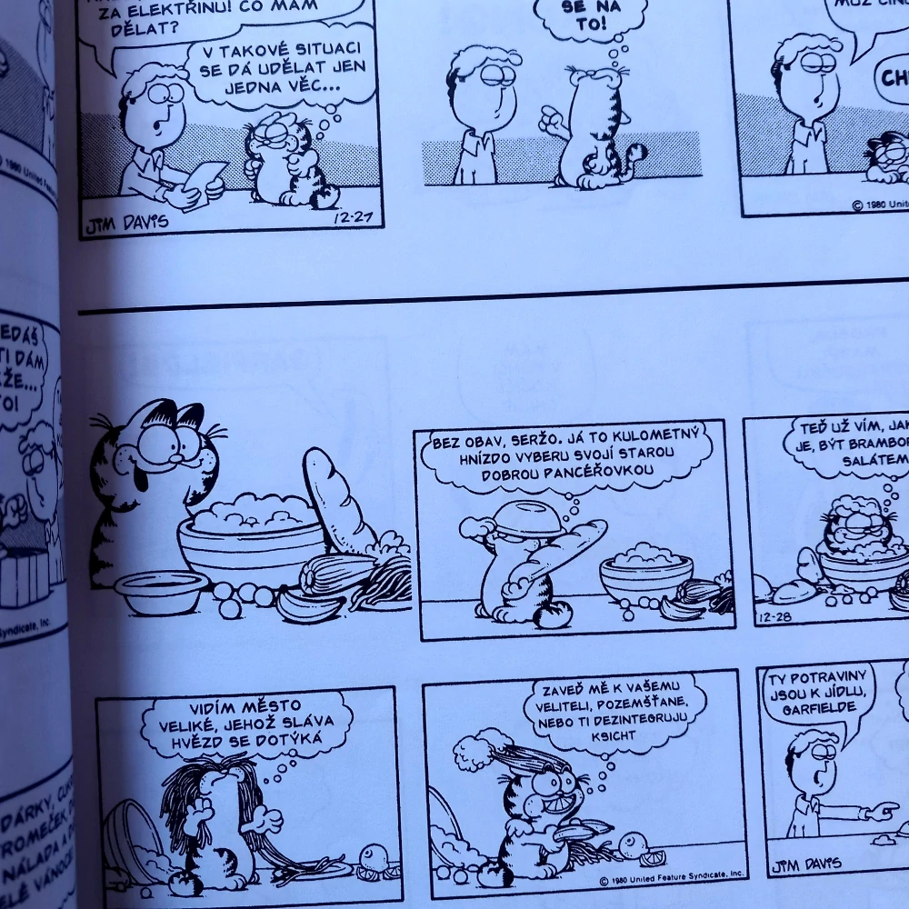 Garfield 04: Slízne smetanu