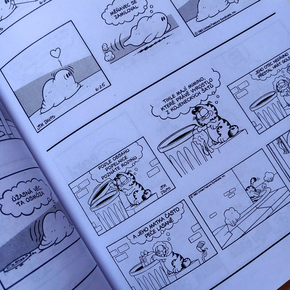 Garfield 08: Nohy z dohledu