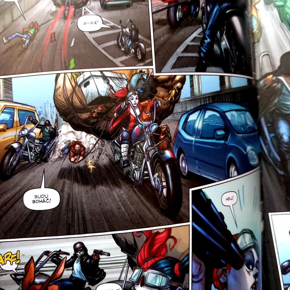 Harley Quinn: Díly 1-2 (Šílená odměna/Výpadek)