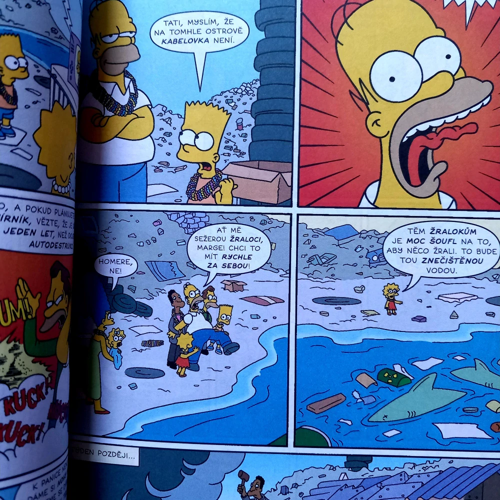 Simpsonovi: Komiksové lážo-plážo
