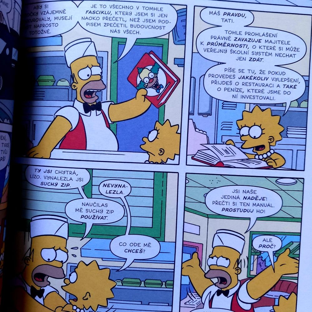 Simpsonovi: Komiksový výbuch