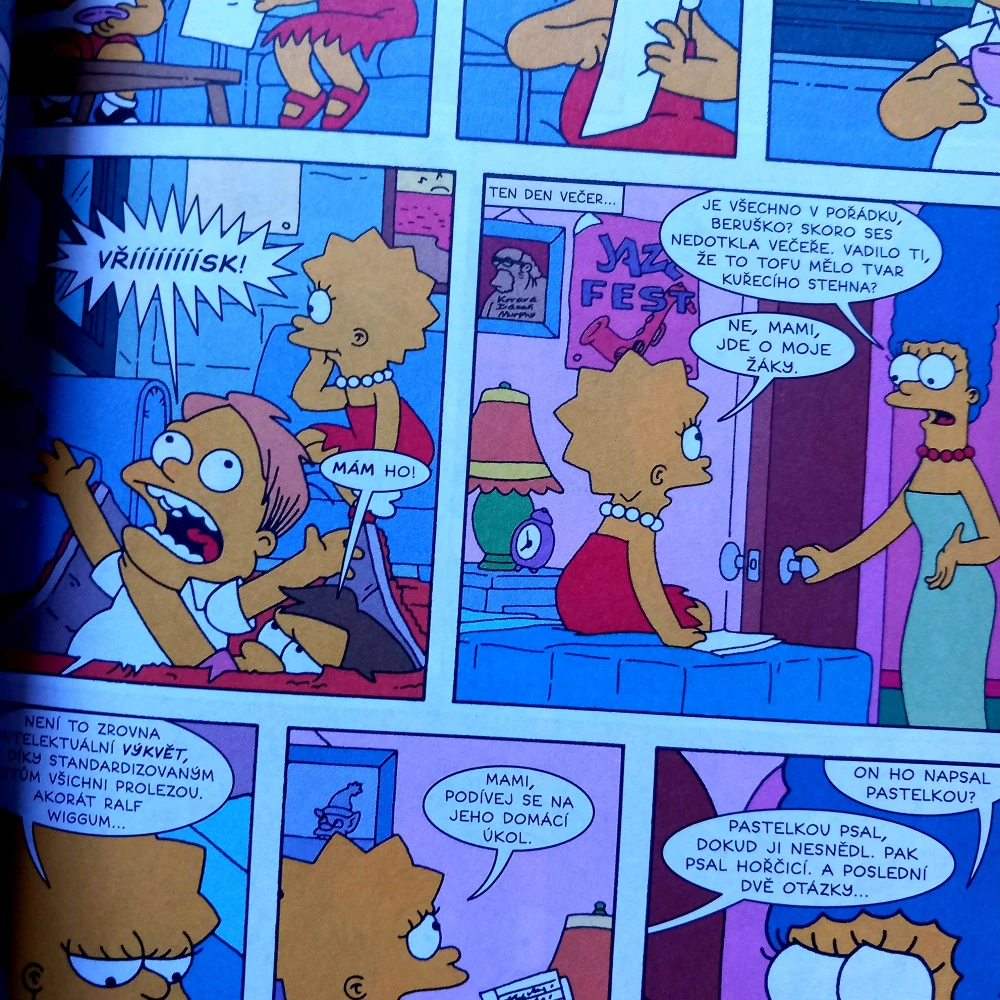 Simpsonovi: Komiksové šílenství JAKO NOVÝ