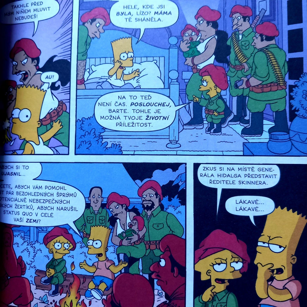 Simpsonovi: Prčou napakovaný potlach